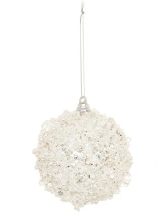 Luxe Christmas Sequin Crusted Bauble
