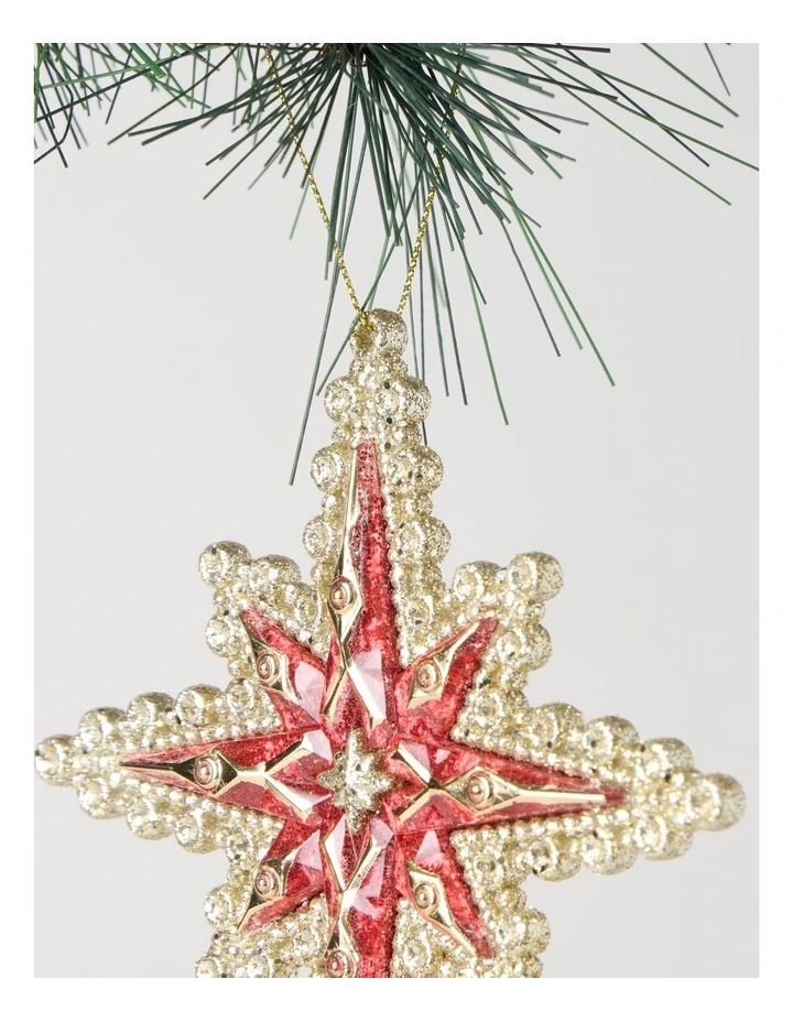 Heirloom Christmas Guiding Star Hanging Ornament image 2