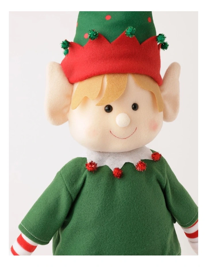 Candyland Christmas Polyester Pop-up Fabric Elf 68/105cm in Multi image 2