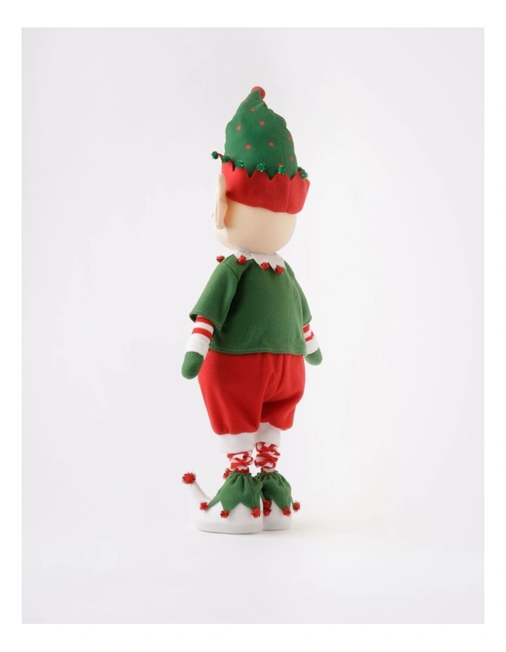 Candyland Christmas Polyester Pop-up Fabric Elf 68/105cm in Multi image 5