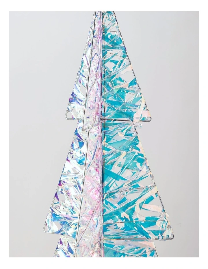 Candyland Christmas LED Collapsible Iridescent Tree 60cm image 2