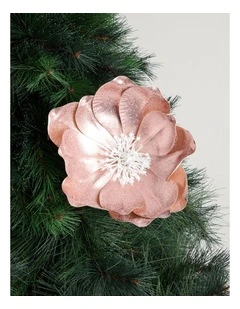 Luxe Fabric Magnolia Pick in Pink: 50cm