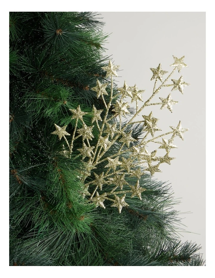 Heirloom Glitter Star Pick in Gold: 55cm image 1