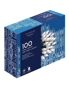 100 LED Cool White Elite Multifunction Fairy Lights