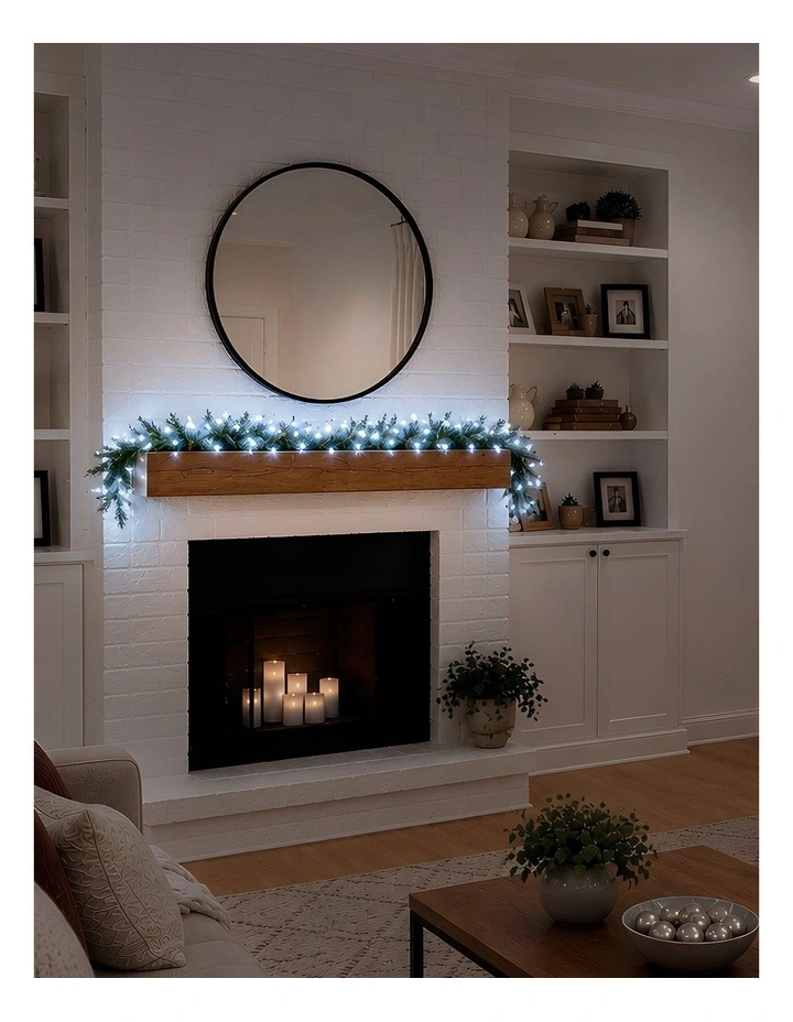 100 LED Cool White Elite Multifunction Fairy Lights image 4
