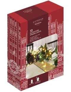 Myer Giftorium 100L Copper Wire B/O Fairy Lights: 1m