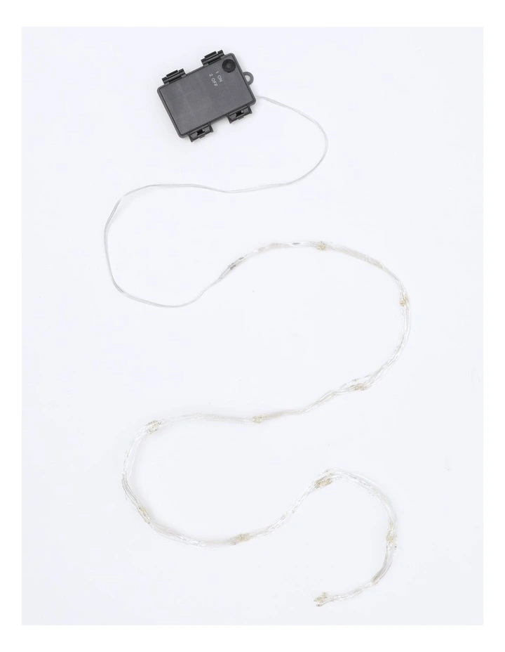 Myer Giftorium 100L Copper Wire B/O Fairy Lights: 1m image 2