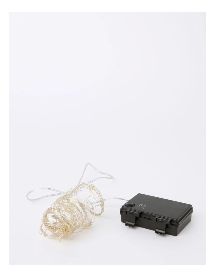Myer Giftorium 100L Copper Wire B/O Fairy Lights: 1m image 4