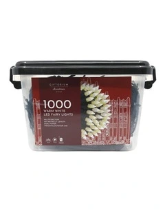 1000 LED Warm White Elite Multifunction Fairy Lights