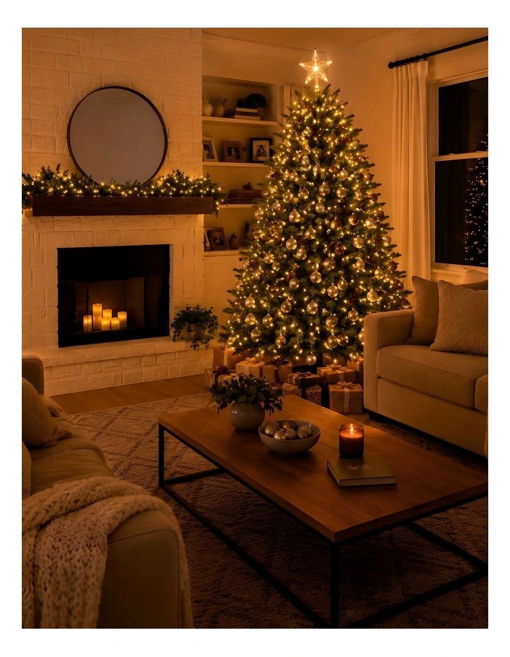 1000 LED Warm White Elite Multifunction Fairy Lights image 4