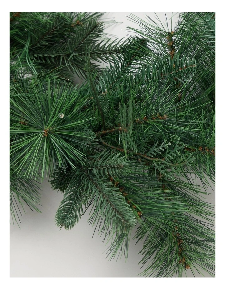 Harvest Prelit Garland in Green: 180cm image 4