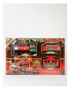 Myer Giftorium North Pole Express B/O Train SetRed