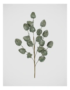 Florabelle Christmas Glitter Green Chinese Lantern Stem ? 70cm