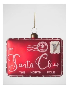 Florabelle Christmas Aussie Letter to Santa Tree Decoration ? 8.1cm