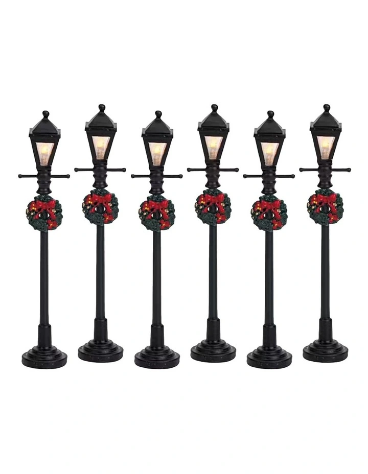 Gas Lantern set of 6 Figurine image 1