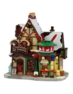 Lemax Christmas The Chocolate Dip Fondue, With 4.5v 100ma Adaptor