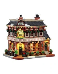Lemax Christmas Dani?s Pub, With 4.5v 100ma Adaptor