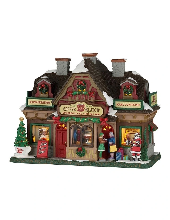 Lemax Christmas Coffee Klatch image 1
