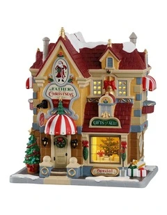 Lemax Christmas Father Christmas Gift Shop