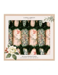Dusky Heliobore FSC 6 Pack Crackers 30 cm in Green/Pink