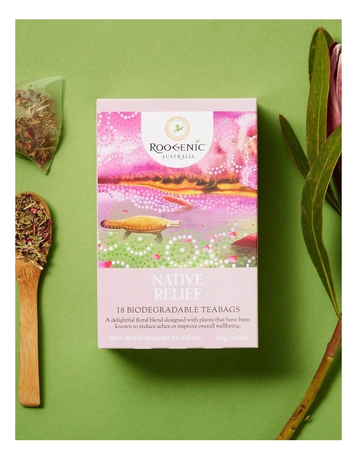 Native Relief Lemon Myrtle & Rose 100% Biodegradable 18pk image 3