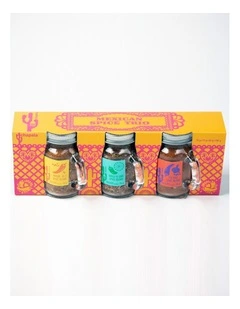 Trio Chilli Flakes Mason Jar Set