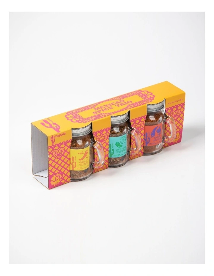 Trio Chilli Flakes Mason Jar Set image 4