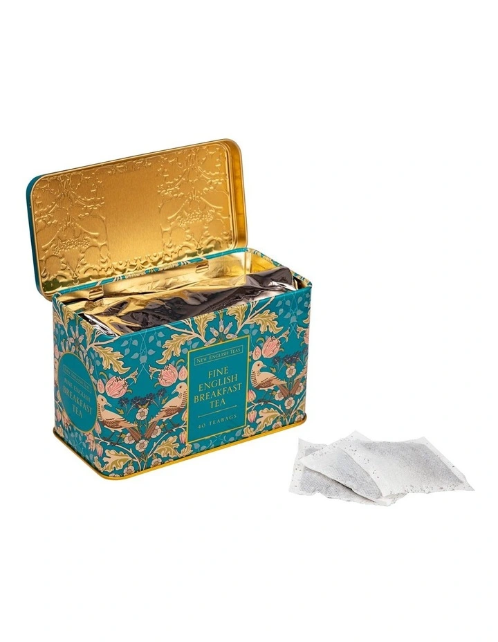 English Breakfast 40 Teabags Song Thrush Teal 80G image 2