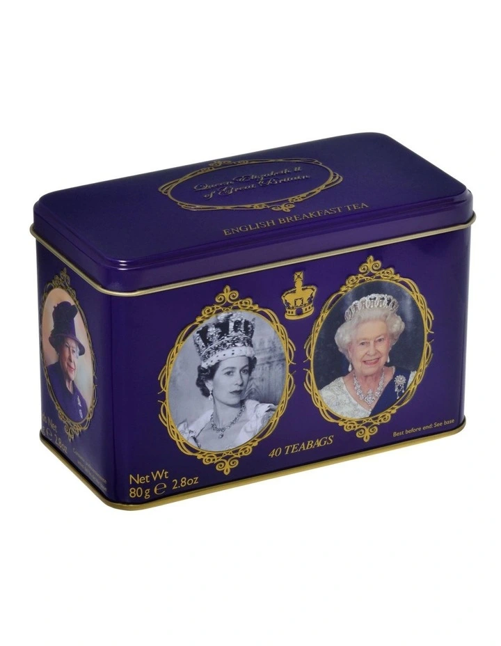 English Breakfast Queen Elizabeth II Tin 80g image 1