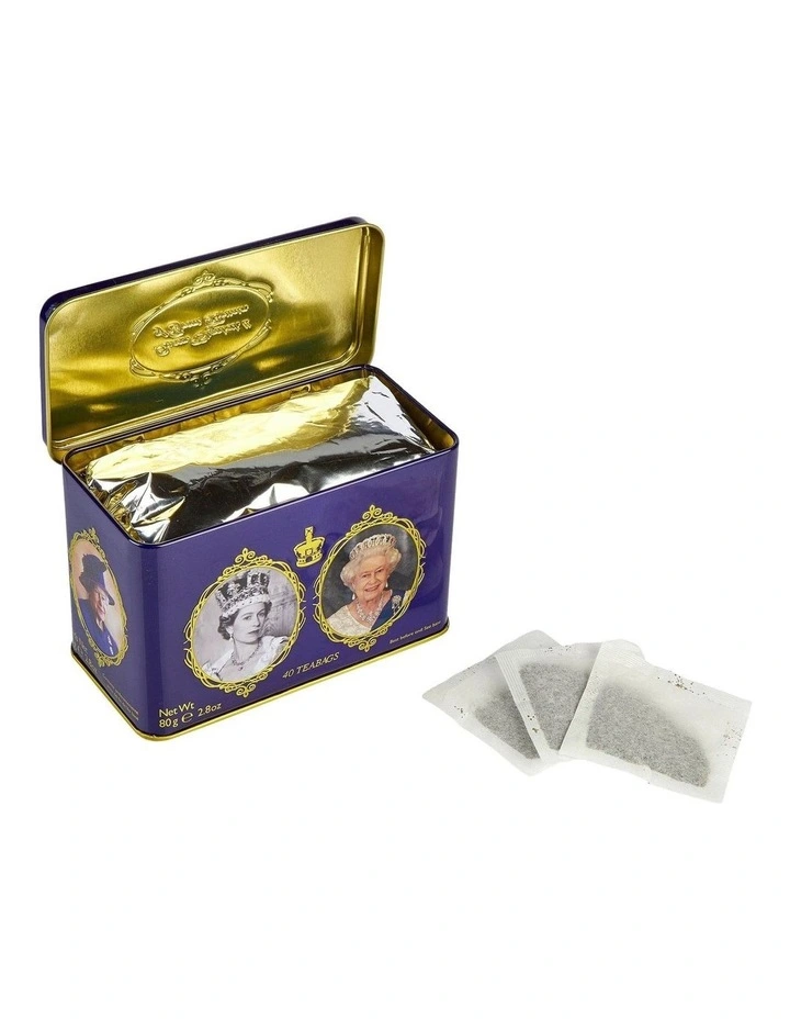 English Breakfast Queen Elizabeth II Tin 80g image 2