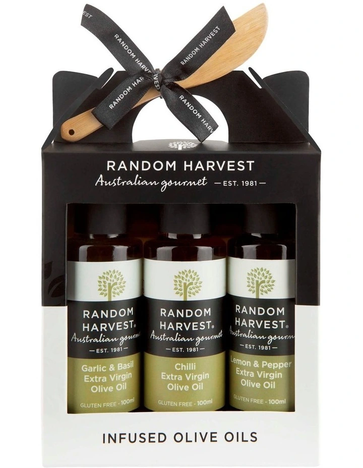Infused Olive Oils Carry Case 3x100ml image 1