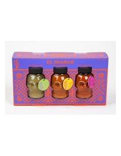 El Cocinero El Diablo Sauces Triple Pack
