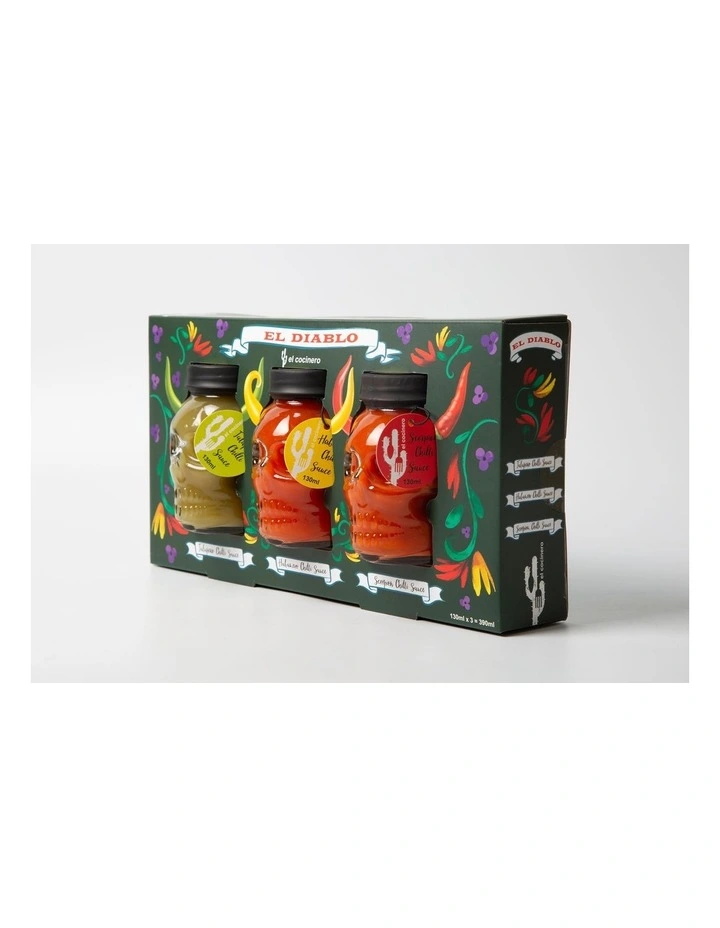 El Cocinero El Diablo Sauces Triple Pack image 2
