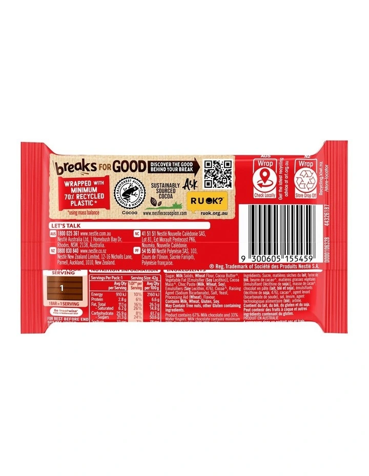 Milk Chocolate Bar 42g image 2