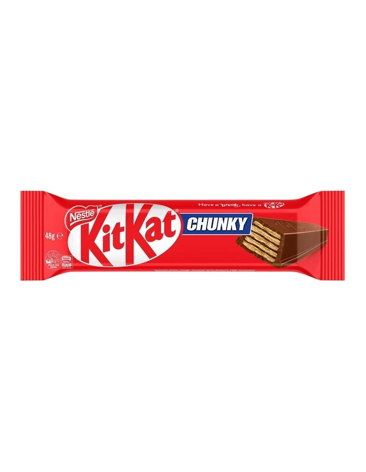 Chunky Milk Chocolate Bar 48g image 1
