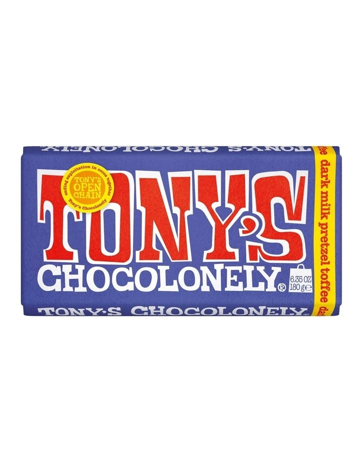 Dark Milk Pretzel Toffee (180g) image 1