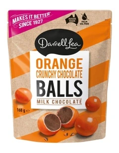 Orange Crunchy Milk Chocolate Balls 168g