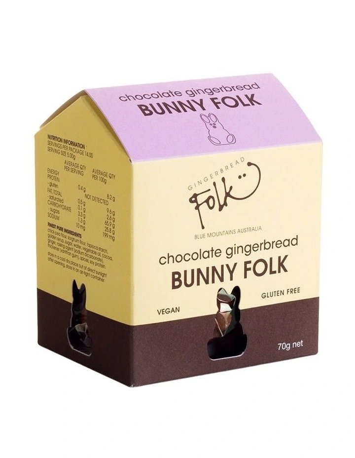 Mini Chocolate Bunnies Box 70g image 1