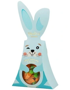 Sour Gummy Carrots Blue Bunny Box 250g