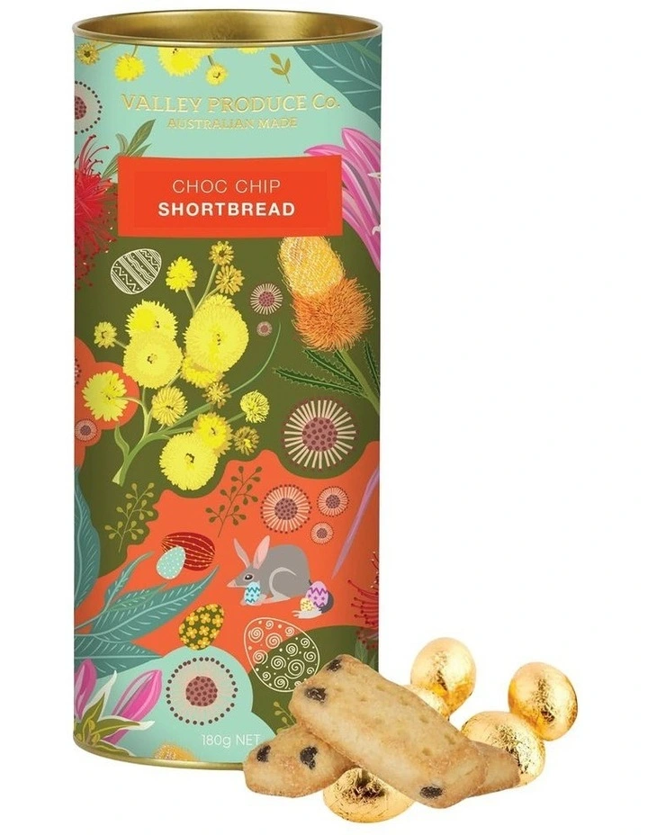 Shortbread Tube Easter Choc Chip 180g image 1
