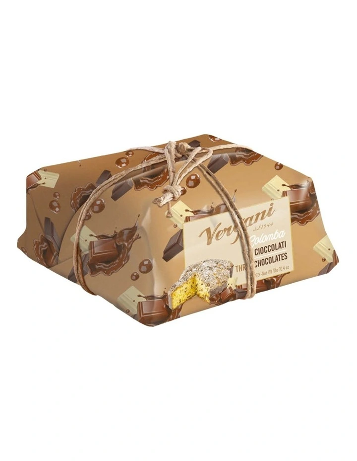 Gourmet Line Three Chocolate Colomba 750g image 1