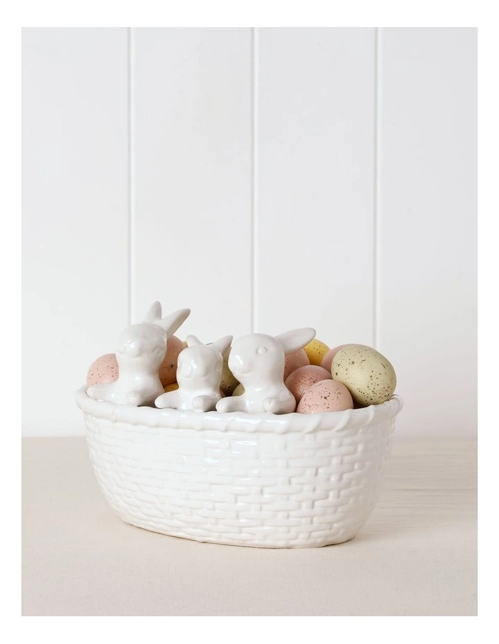 Ceramic Bowl 15cm in White image 2