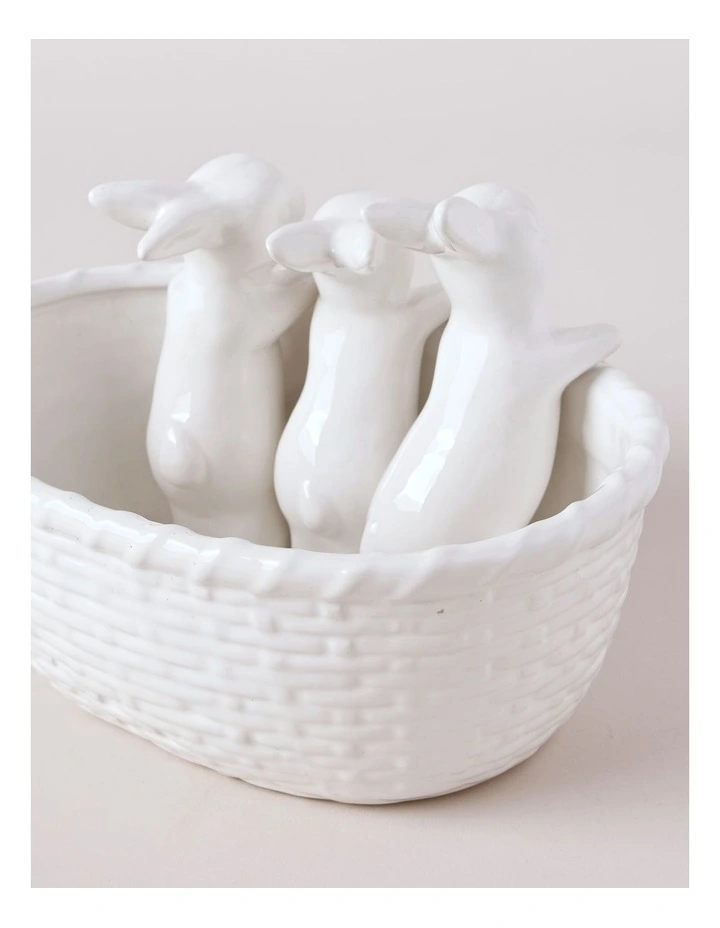 Ceramic Bowl 15cm in White image 5