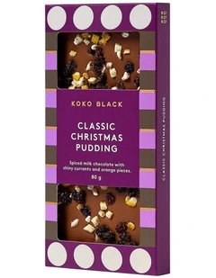 Classic Christmas Pudding Block 80g