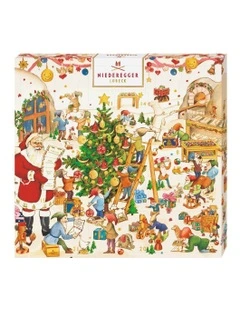 Marzipan Mini Elves Workshop Advent Calendar 168g