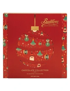 Red Christmas Motif Chocolate Collection 240g