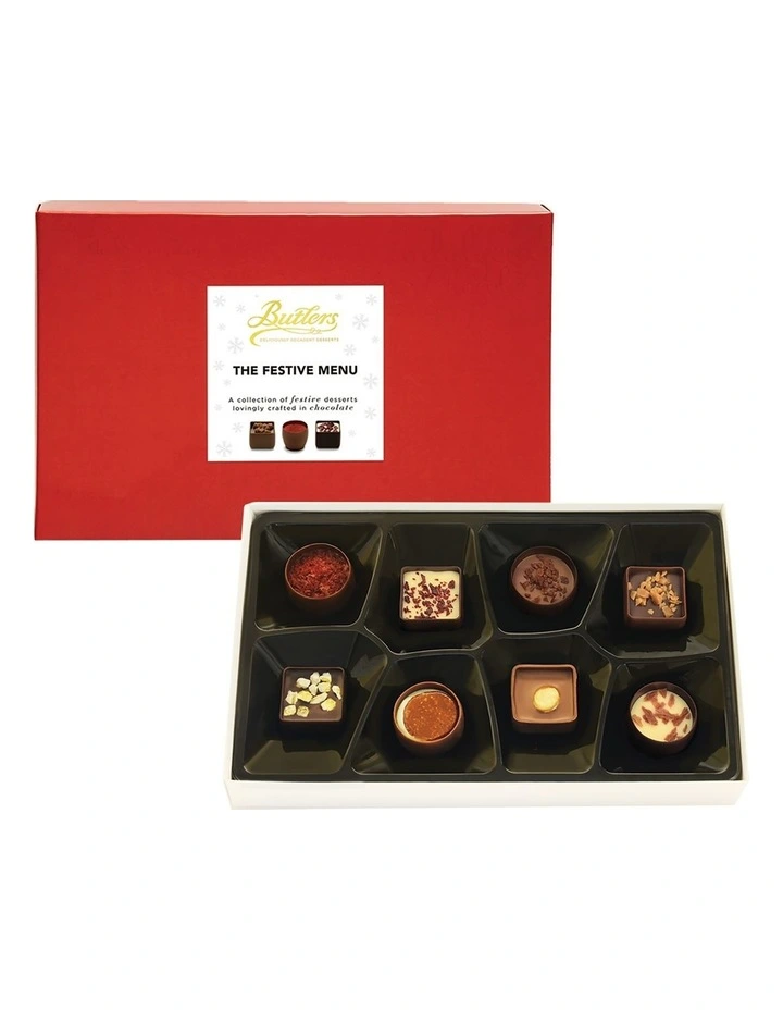 Red Christmas Festive Menu 130g image 1