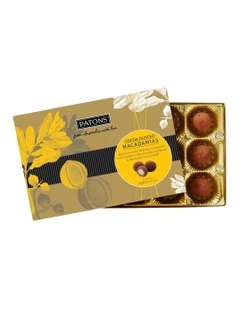 Milk Chocolate Cocoa Dusted Macadamias Gift Box 12 Pieces 130g
