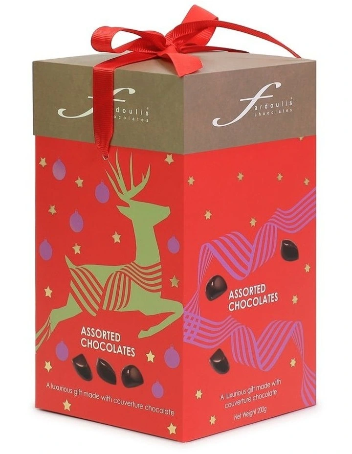 Christmas Reindeer Gift Box 200g Assorted Chocolates image 4