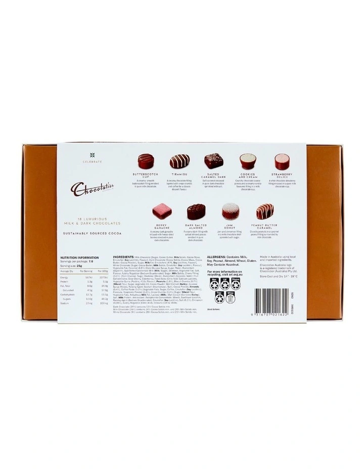 Australia Gold Mixed Selection Chocolate 190g image 2